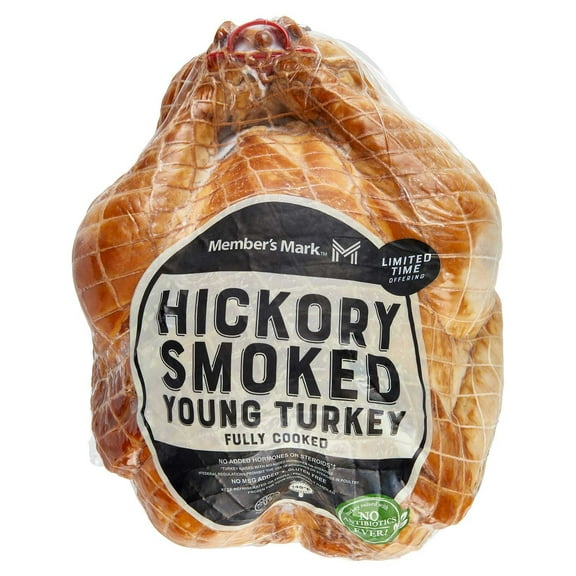 Member's Mark Hickory Smoked Whole Turkey, priced per pound