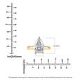 thumbnail image 4 of Lab Created Pear Cut Solitaire Diamond Ring In 18K Gold, 4 of 7