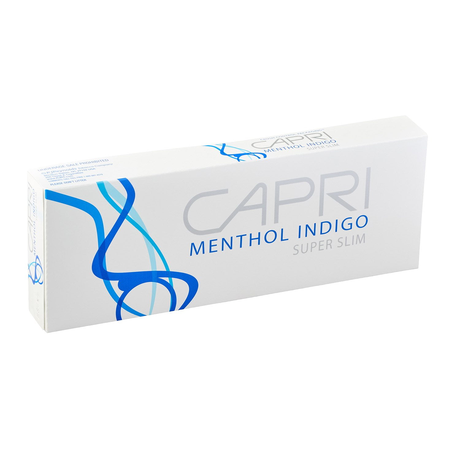 CAPRI MENTHOL INDIGO100 BOX 10CT