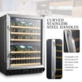 thumbnail image 12 of Lanbo 24 Inch 51 Bottle Wine Cooler Fridge, 12 of 15