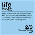 thumbnail image 3 of Life Hacks 2026 Day-to-Day Calendar, 3 of 5