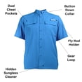 thumbnail image 3 of Habit Men's Short Sleeve 50+ UPF Fishing Shirt, 3 of 7