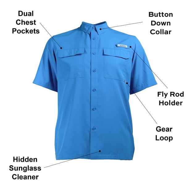 columbia fishing shirt rod holder Custom PFG Tamiami II Shirts UPF 50+ Sun Protection PSA, those Velcro tabs on