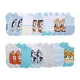 thumbnail image 1 of Character Girls 12-Pack No-Show Sock, 1 of 6