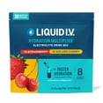 thumbnail image 1 of Liquid I.V. Hydration Multiplier Electrolyte Powder Variety Pack, Strawberry and Golden Cherry, 30 pk., 1 of 10