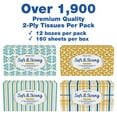 thumbnail image 4 of Member’s Mark Soft & Strong 2-Ply Premium Facial Tissues 12 Flat Boxes, 160 tissues/box, 4 of 10