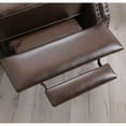 thumbnail image 9 of Braxton Bonded Leather Pushback Recliner Chair, 9 of 11