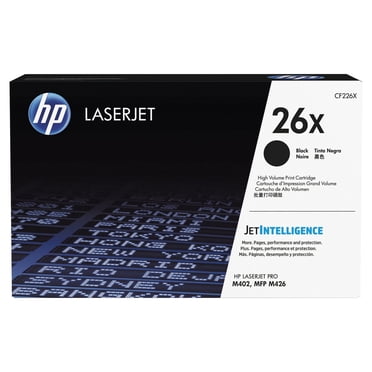 HP 26X, (CF226X) High Yield Original Toner Cartridge, Black