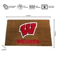 thumbnail image 3 of Logo Brands Wisconsin Badgers Doormat, 3 of 5