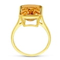 thumbnail image 3 of Emerald Shaped Ring in 14K Yellow Gold, 3 of 7
