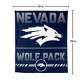 thumbnail image 6 of Logo Brands Nevada Wolf Pack 60"x70" Super Plush Blanket, 6 of 6