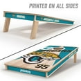 thumbnail image 2 of YouTheFan Jacksonville Jaguars 2'x4' Cornhole Board Set, 2 of 6