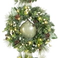 thumbnail image 5 of Member's Mark Pre-Lit 3 Wreath Door Hanger, 5 of 5