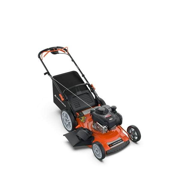 Yard Force 21” 3-in-1 Self-Propelled RWD Gas Mower with Variable