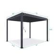 thumbnail image 4 of Mirador 10’ x 12’ 111SR Louvered Pergola, 4 of 6