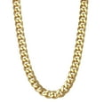 thumbnail image 1 of Cuban Chain Necklace in 14K Gold, 8mm, 1 of 4