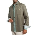 thumbnail image 5 of Nick Graham Men's Linen Overshirt, 5 of 8