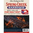 thumbnail image 2 of Spring Creek BBQ $50 Value Gift Cards - 2 x $25, 2 of 2