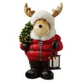 thumbnail image 1 of Member's Mark Moose with Fur and LED Lantern, 1 of 5