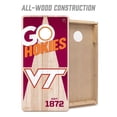 thumbnail image 3 of YouTheFan Virginia Tech Hokies 2'x4' Cornhole Board Set, 3 of 6