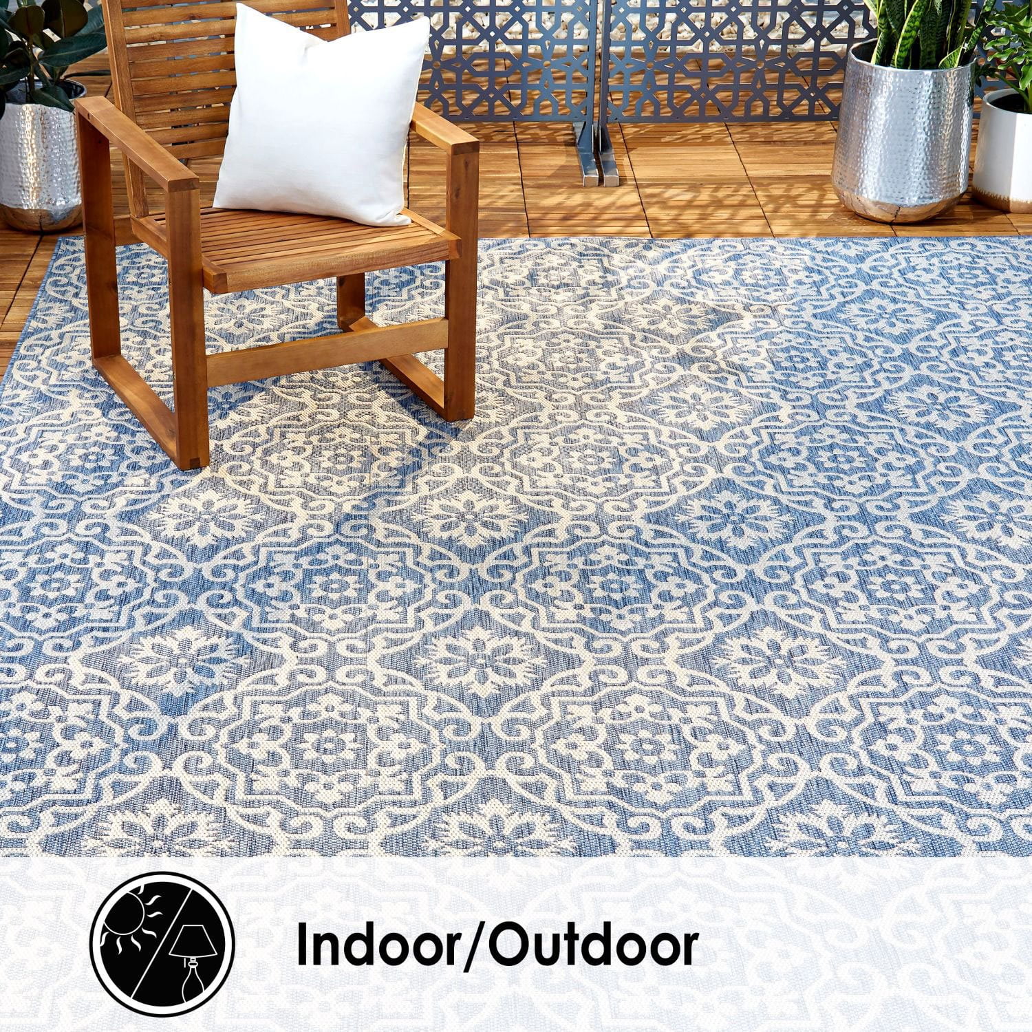 Nicole Miller New York Patio Country Danica Indoor/Outdoor Area