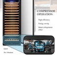 thumbnail image 10 of Lanbo 24 Inch 165 Bottle Single Zone Wine Cooler Fridge, 10 of 16