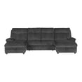 thumbnail image 5 of Skylar Convertible Sleeper Sectional with Double Chaise, 5 of 13