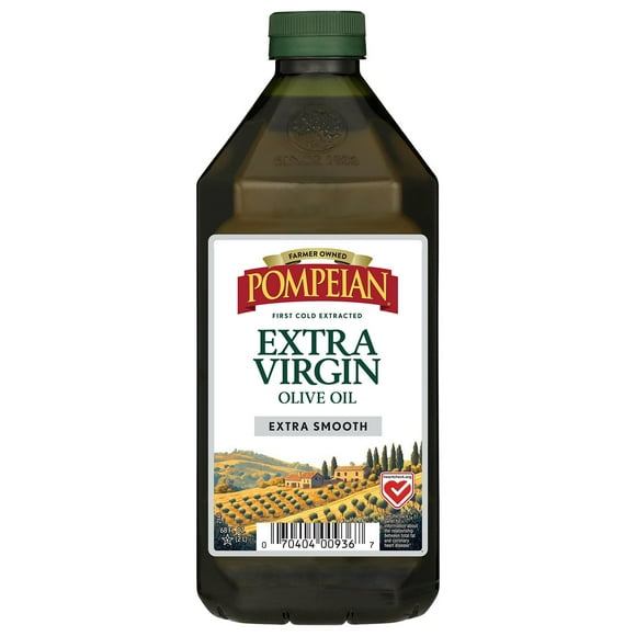Pompeian Extra Smooth Extra Virgin Olive Oil, 68 fl. oz.