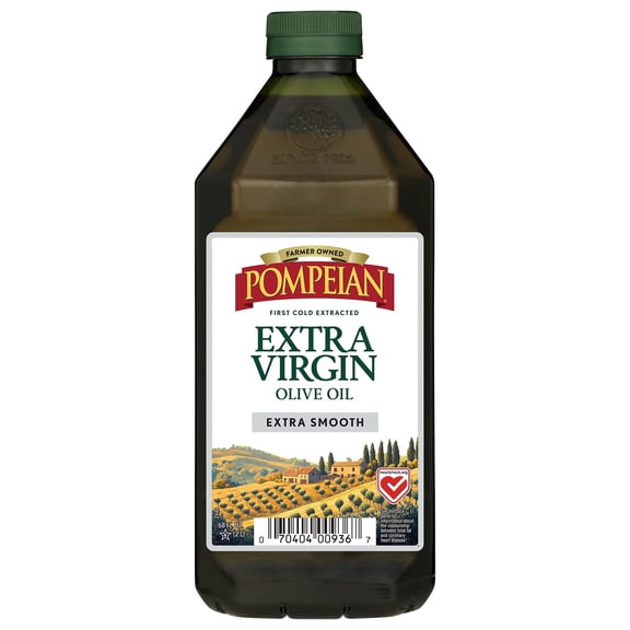 Pompeian Extra Smooth Extra Virgin Olive Oil, 68 fl. oz.