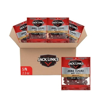 Jack Link's Original Beef Jerky Zero Sugar, 2.3 oz., 5 pk.