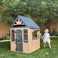 thumbnail image 1 of KidKraft Windsong Chalet Wooden Outdoor Playhouse, 1 of 15