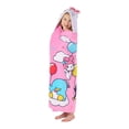 thumbnail image 1 of Kids Character 100% Cotton Hooded Towel With Hand Pockets, 1 of 9