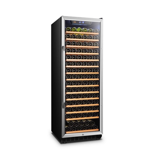 Lanbo 24 Inch 165 Bottle Single Zone Wine Cooler Fridge