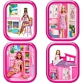 thumbnail image 4 of Barbie Getaway Doll House with Barbie Doll & Accessories, 4 of 6