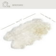 thumbnail image 3 of 100% Genuine Silky Sheepskin Rug, 5'10"x3'8", 3 of 6
