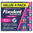 thumbnail image 2 of Fixodent Advanced Denture Adhesive, Max Hold, 2.2 oz., 4 pk., 2 of 8