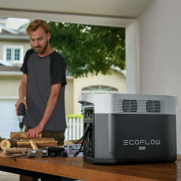 EcoFlow DELTA 2 Max 1900Wh Solar Generator for Home and Outdoor