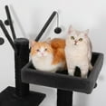 thumbnail image 6 of Multi-Functional Cat Tower, 73.6 in., Dark Grey, 6 of 10