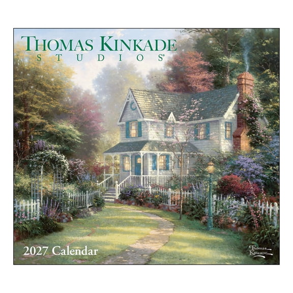 Thomas Kinkade Studios® 2027 Deluxe Wall Calendar by Thomas Kinkade