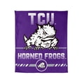 thumbnail image 1 of Logo Brands TCU Horned Frogs 60"x70" Super Plush Blanket, 1 of 7