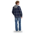 thumbnail image 5 of Aeropostale Men's Flannel Button-Down Hoodie, 5 of 11