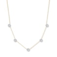 thumbnail image 1 of Lab Created Diamond Flower Necklace in 14K Gold, 1.5C.T.T.W., 1 of 8