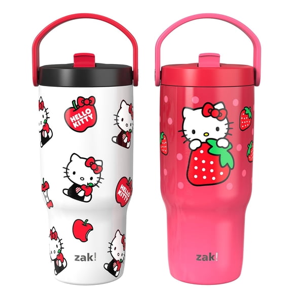 Zak Designs 20oz Sutton Siply Flex Grip Tumbler, 2-Pack