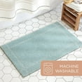 thumbnail image 6 of Town & Country Everyday Ultra Plush Solid Tufted Border Bath Mat 20"x32", 6 of 10