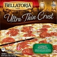thumbnail image 1 of Bellatoria Ultra Thin Ultimate Pepperoni Pizza, Frozen, 3 pk., 1 of 4