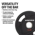 thumbnail image 3 of Inspire Fitness 225 lb. Weight Plate Set with 7’ Bar, 3 of 5