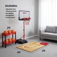thumbnail image 4 of ESPN Future Pro Basketball Set for Kids, 4 of 6