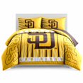 thumbnail image 1 of Logo Brands San Diego Padres Comforter Set, 1 of 5