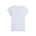 thumbnail image 5 of Bebe Women's Short Sleeve Rhinestone Logo T-Shirt, 5 of 6