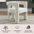 thumbnail image 2 of Mila Boucle Fabric Dining Chair, Assorted Colors, 2 of 10